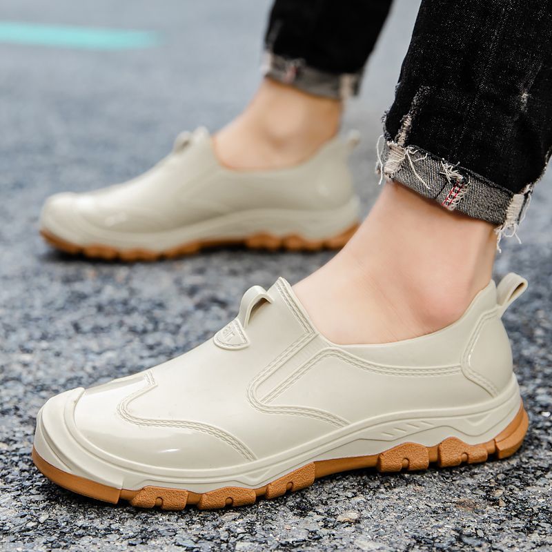 Men Shoes Offer - Botas de chuva masculinas de cano