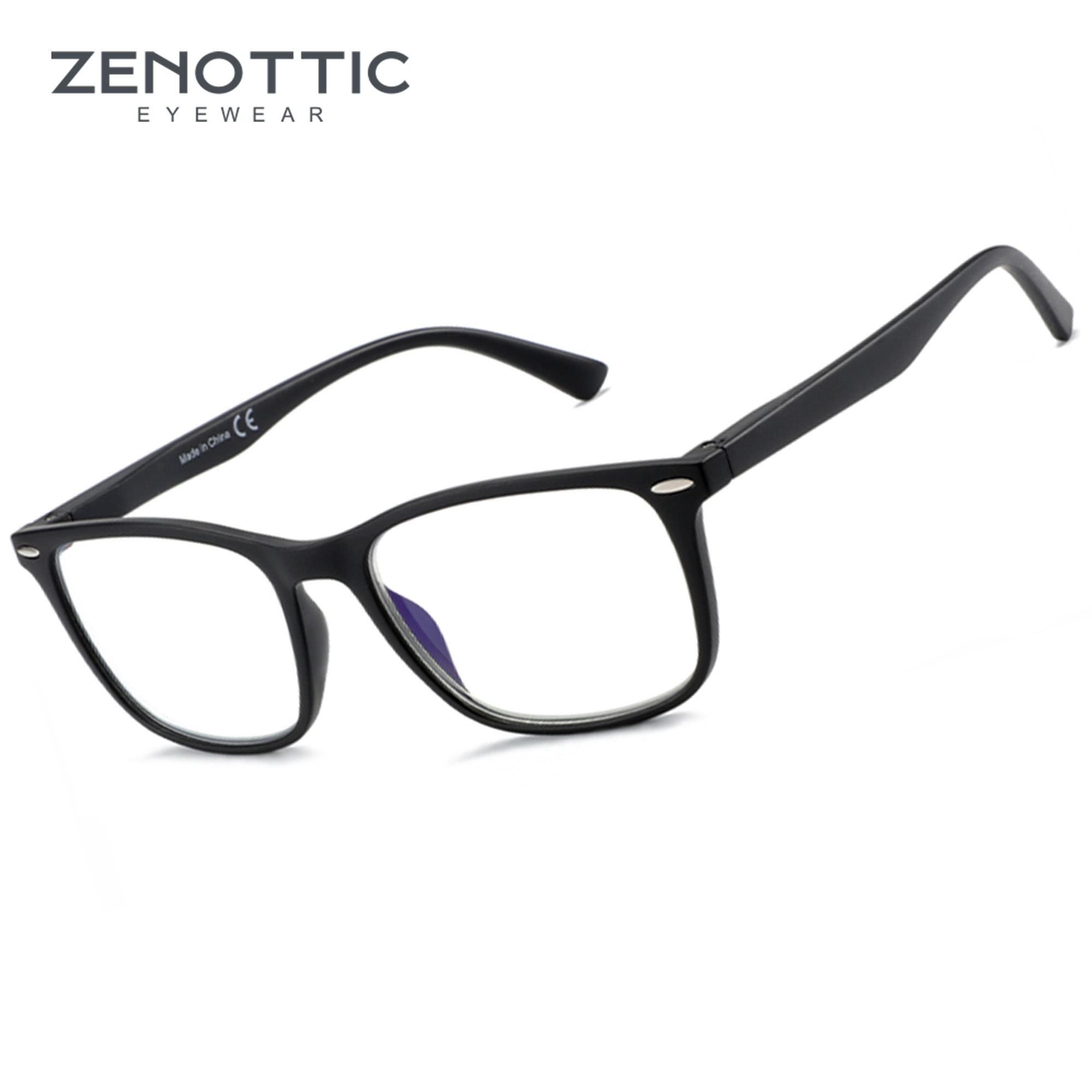 Men Shoes Zegna - Zenottic moda óculos de leitura quadrados