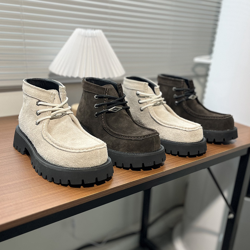 Men'S Shoes Quality Brands - Botas Western Masculinas de Plataforma, Botas