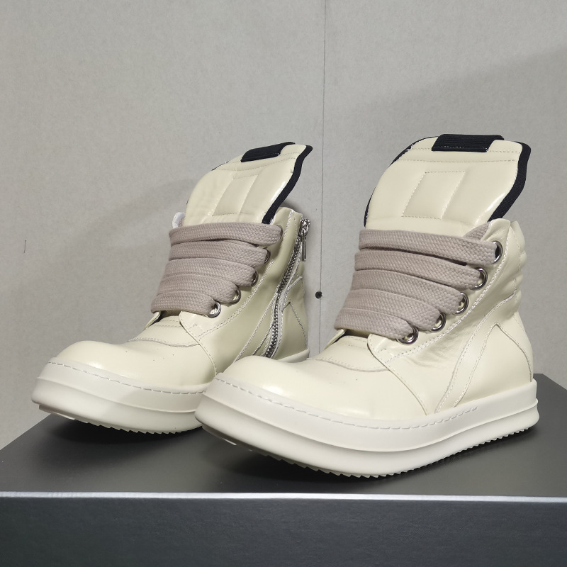 Men'S Shoes Quality Brands - Botas Casuais de Couro Unissex de