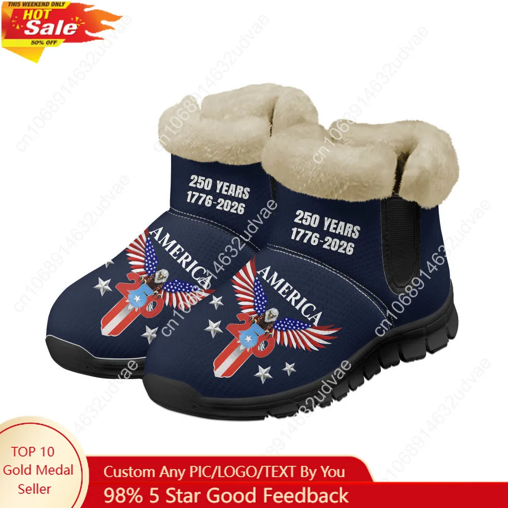 Men Shoes Sneakers - Tênis de Pelúcia Personalizados para o