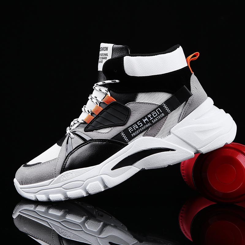 Men Shoes Eu To Us Size - Hightop-Sapatilhas Esportivas Masculinas, Sapatilhas de Cima