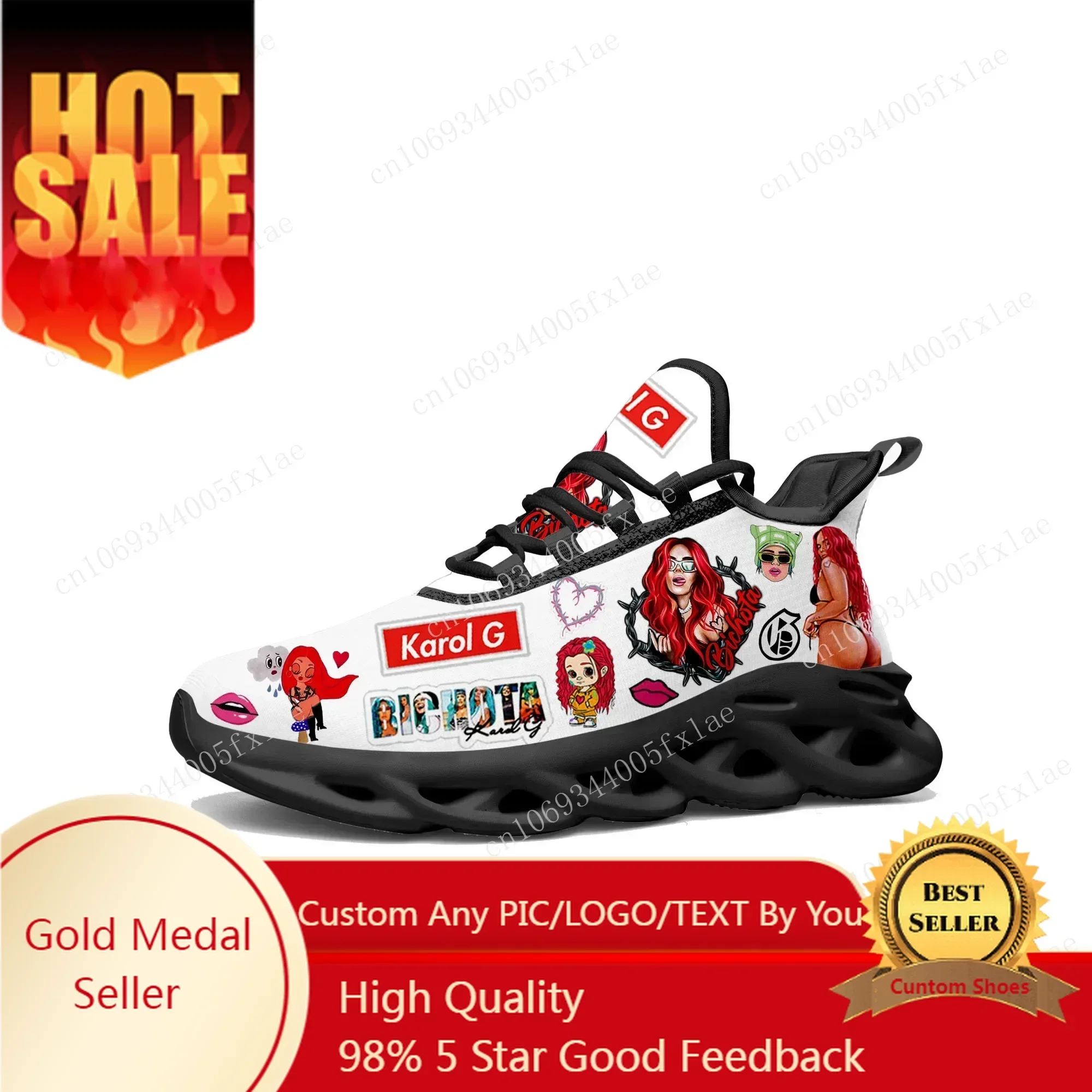 Men Shoes Sneakers - Tênis Karol G Bichota Flats para