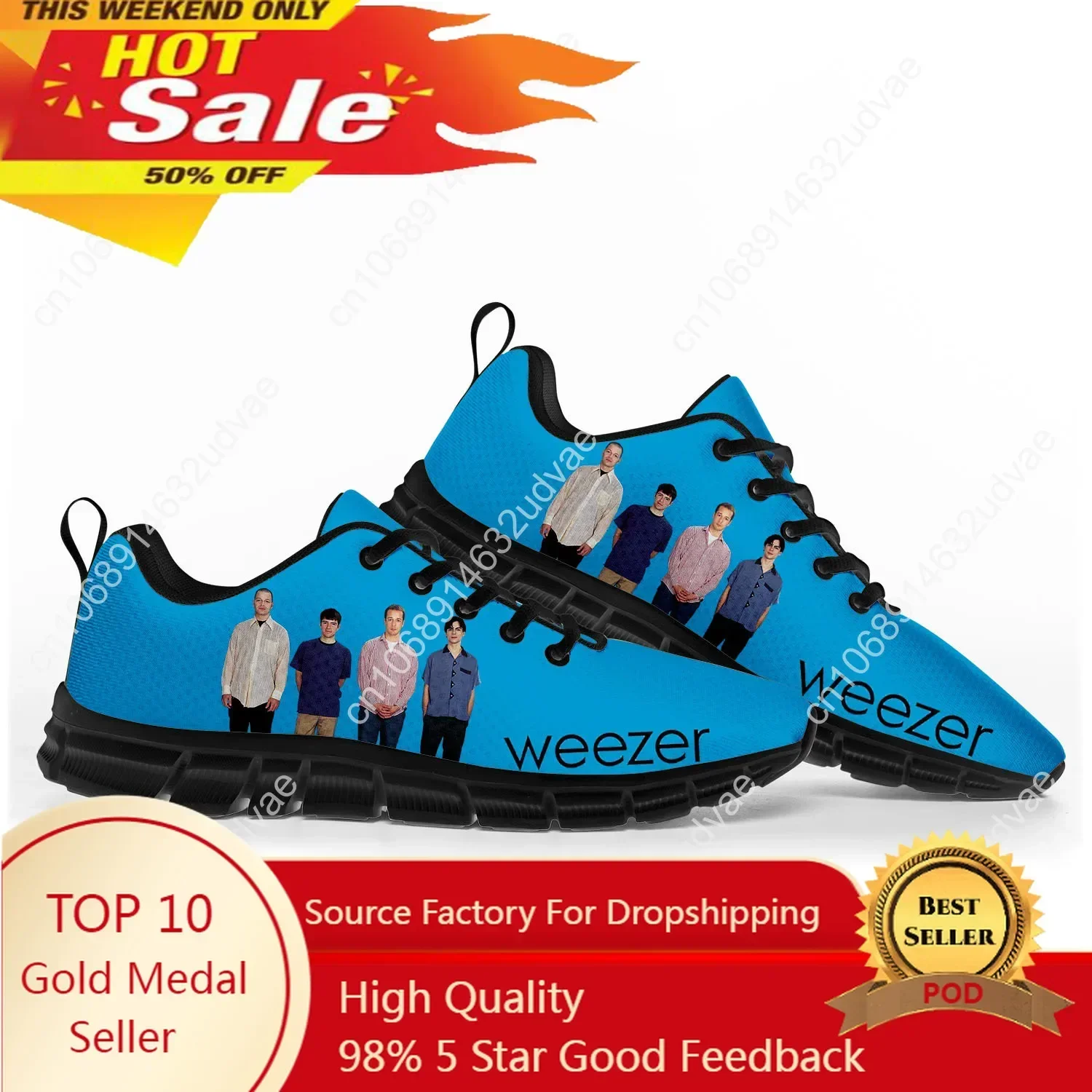Men Shoes Sneakers - Tênis Esportivos Weezer para Homens e
