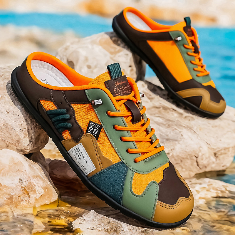 Men'S Shoes Comfortable Walking - Chinelos Casuais de Moda Primavera e