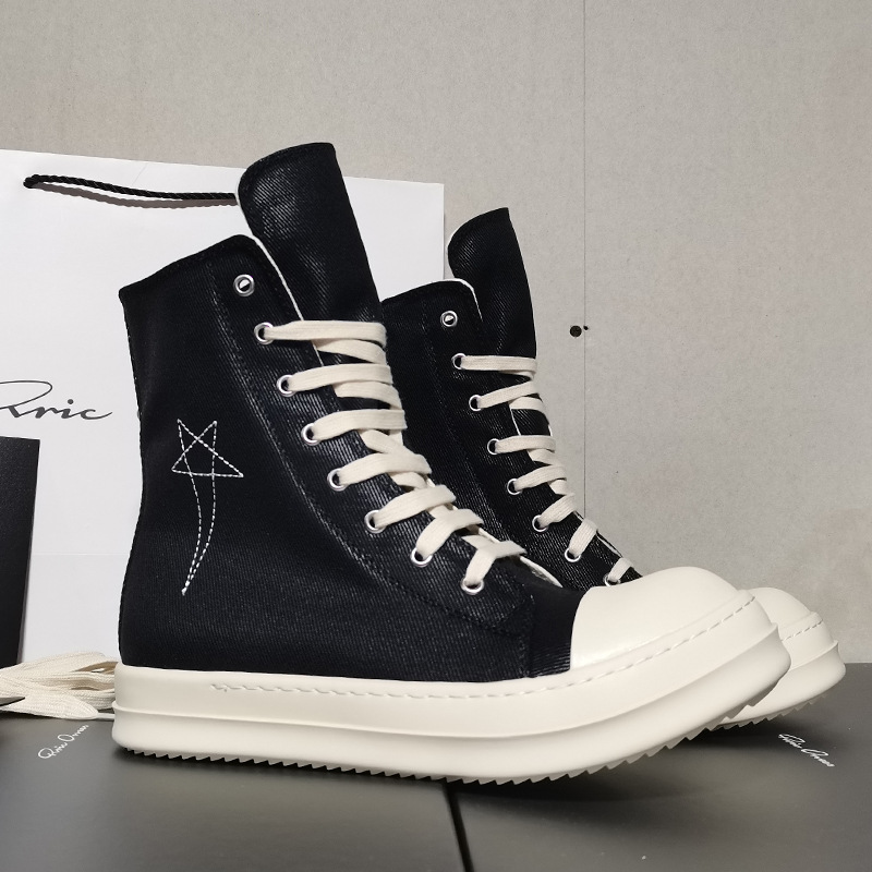 Men Shoes Brands - Tênis de Cano Alto de Designer