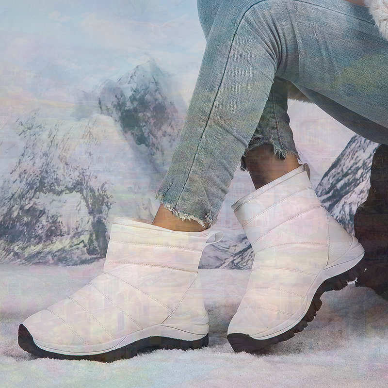 Men Shoes Eu To Us Size - Antiderrapante térmico idosos tênis mulher sapatos
