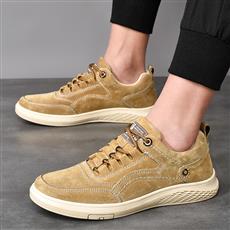Men'S Shoes Comfortable Walking - Tênis Minimalista Masculino de Lona Tecida