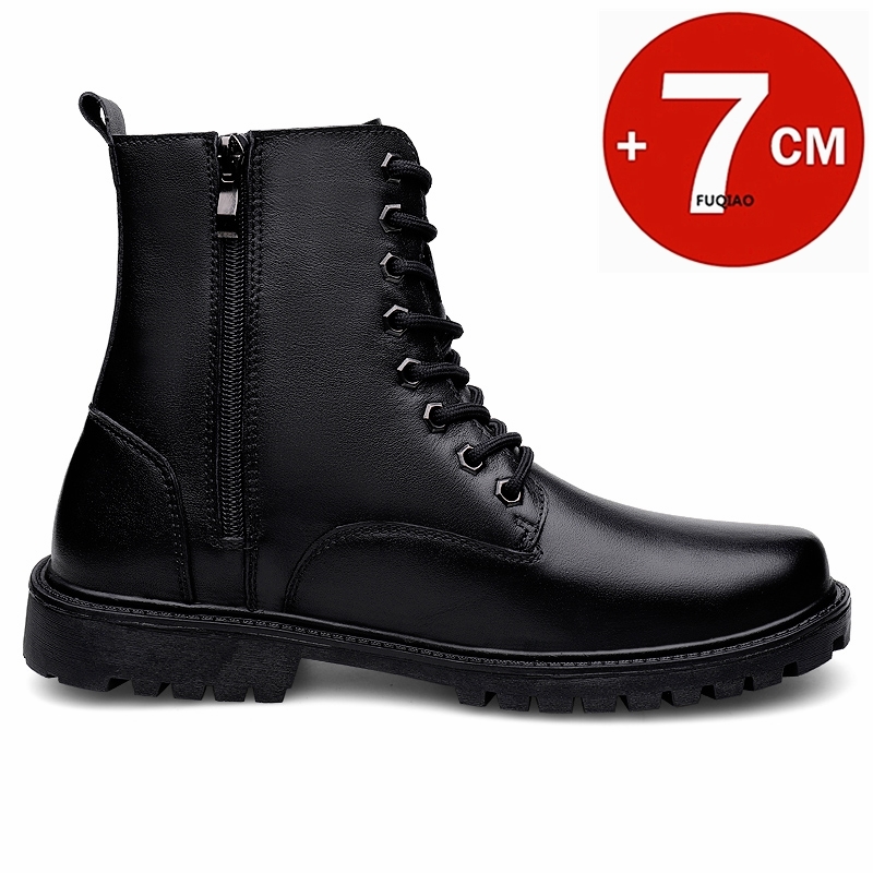 Botas de elevador de couro gen - Men'S Shoes Temu avaliação e preço