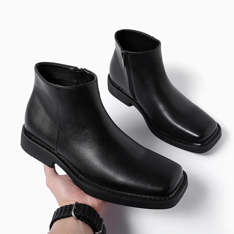 Preto nova moda masculina sapa - Men'S Shoes Temu avaliação e preço