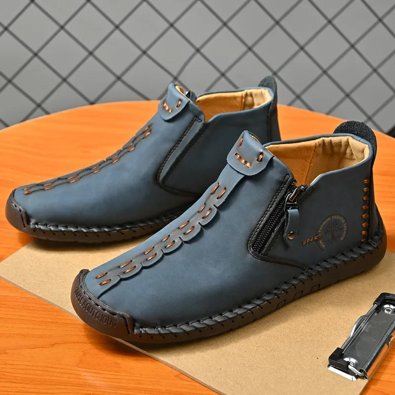 Botas masculinas artesanais ca - Men'S Shoes Wide Width avaliação e preço
