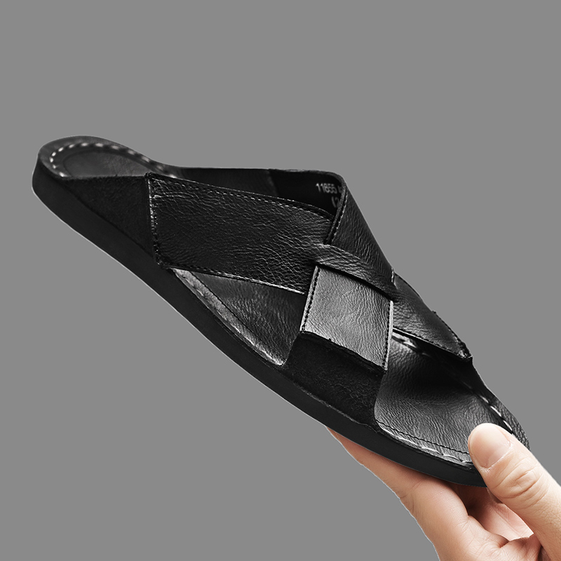 Moda couro genuíno dos homens  - Men'S Shoes Temu avaliação e preço