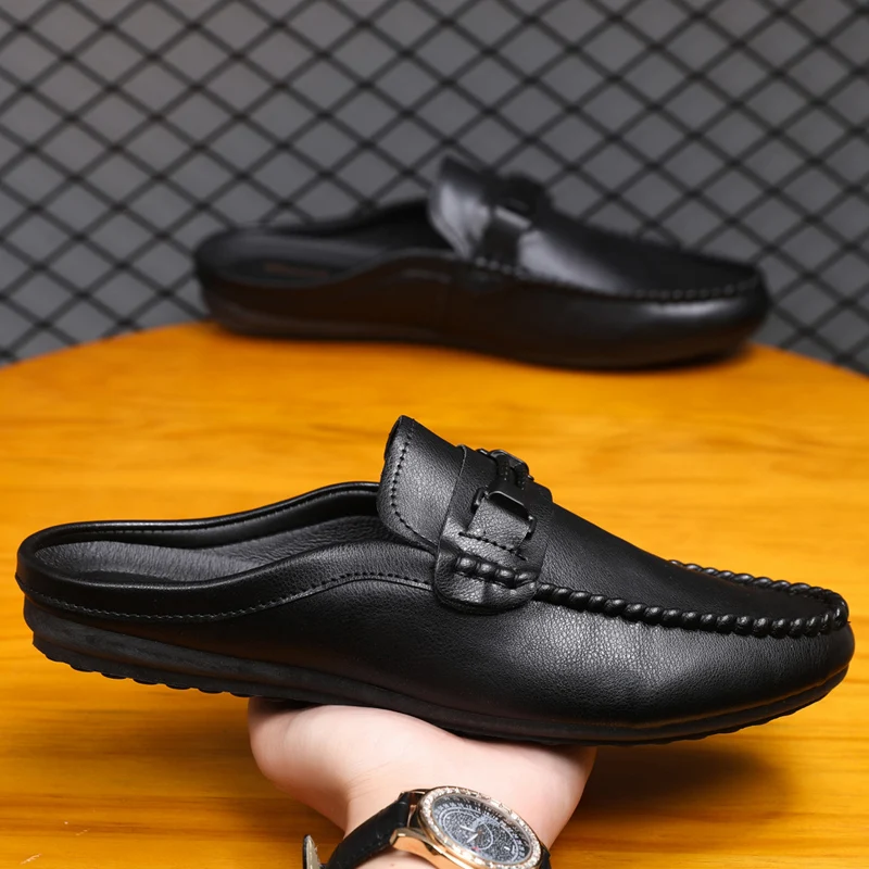Verão masculino metade chinelo - Men'S Shoes Comfortable Walking avaliação e preço