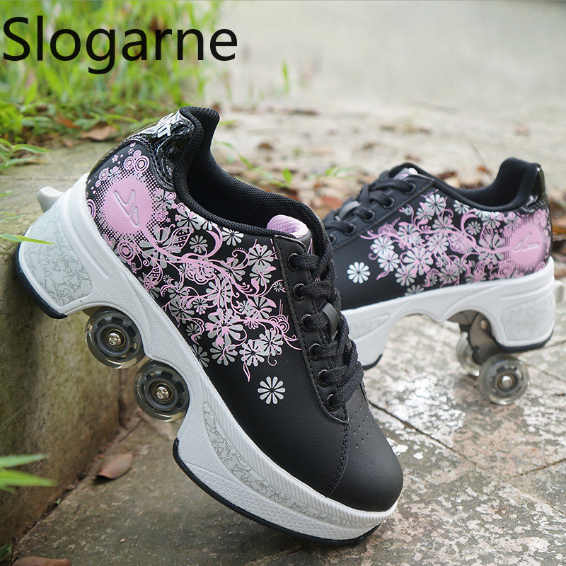 Mulher 4 rodas deformação pati - Men Shoes Sneakers avaliação e preço