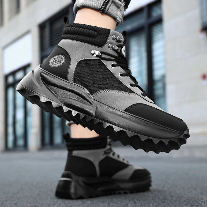 Inverno mocassins de salto gro - Men Shoes Offer avaliação e preço