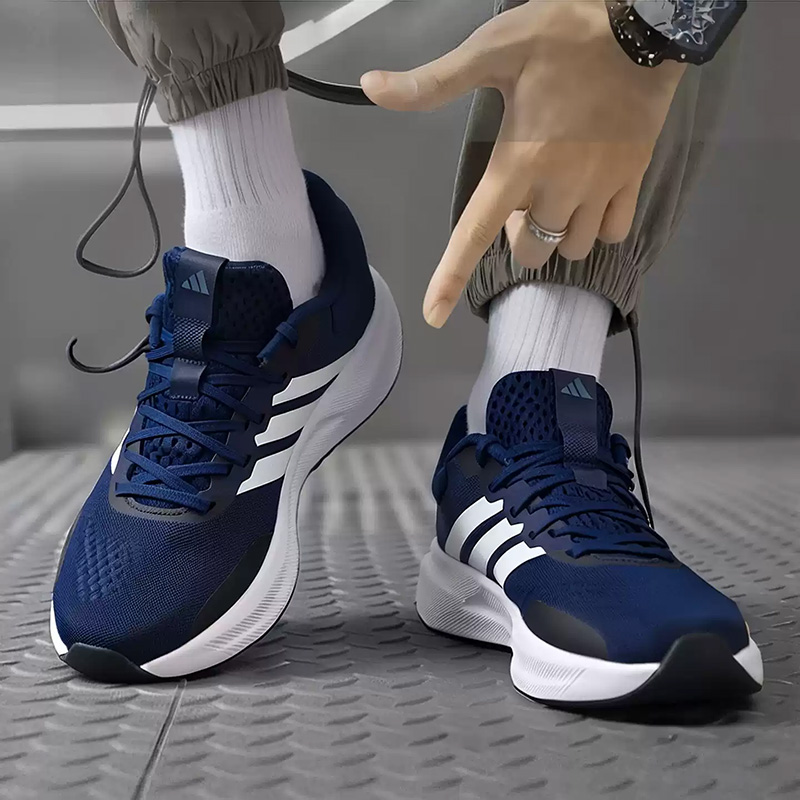 Tênis de Corrida Adidas Azul M - Men Shoes Jd avaliação e preço