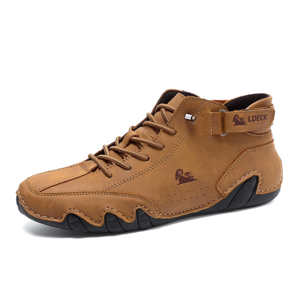 Botas de Couro Genuíno Masculi - Men'S Shoes Temu avaliação e preço