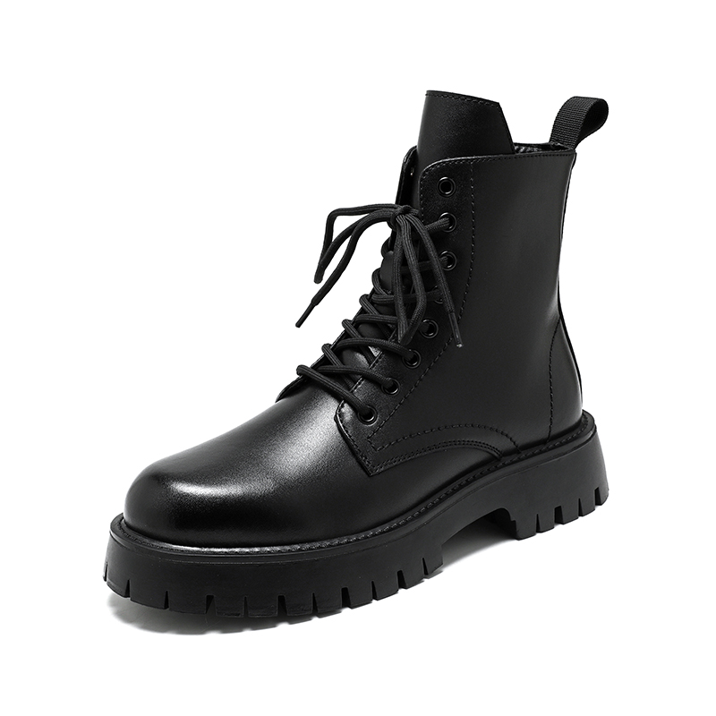 Botas de Couro Genuíno de Luxo - Men Shoes Brands avaliação e preço