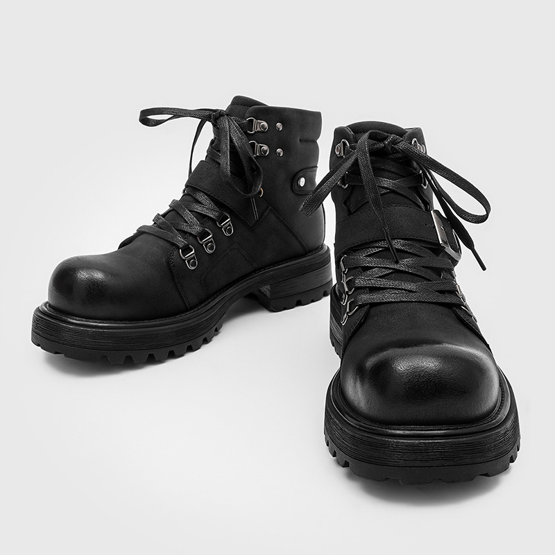 Marca masculina botas de couro - Men Shoes Brands avaliação e preço