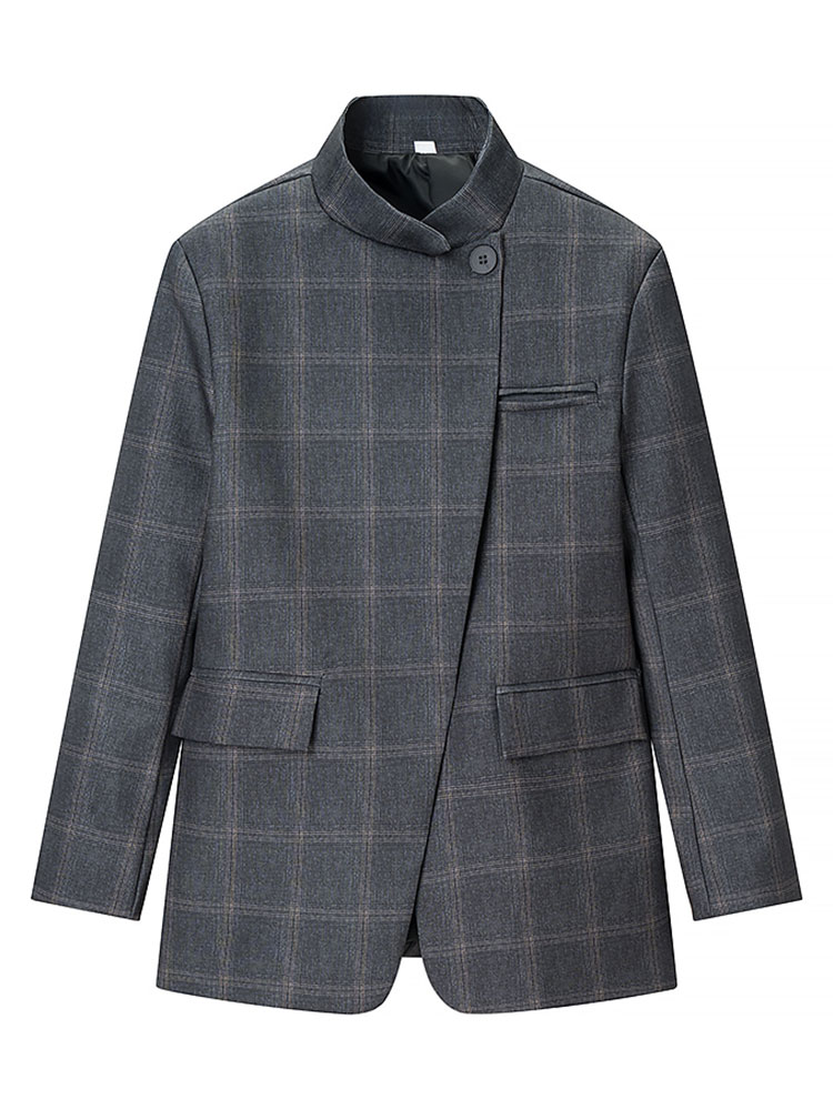 Blazer Feminino Xadrez HH com  - Men Shoes Jd avaliação e preço