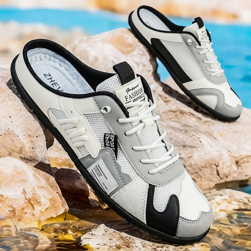Chinelos Casuais de Moda Prima - Men'S Shoes Comfortable Walking avaliação e preço