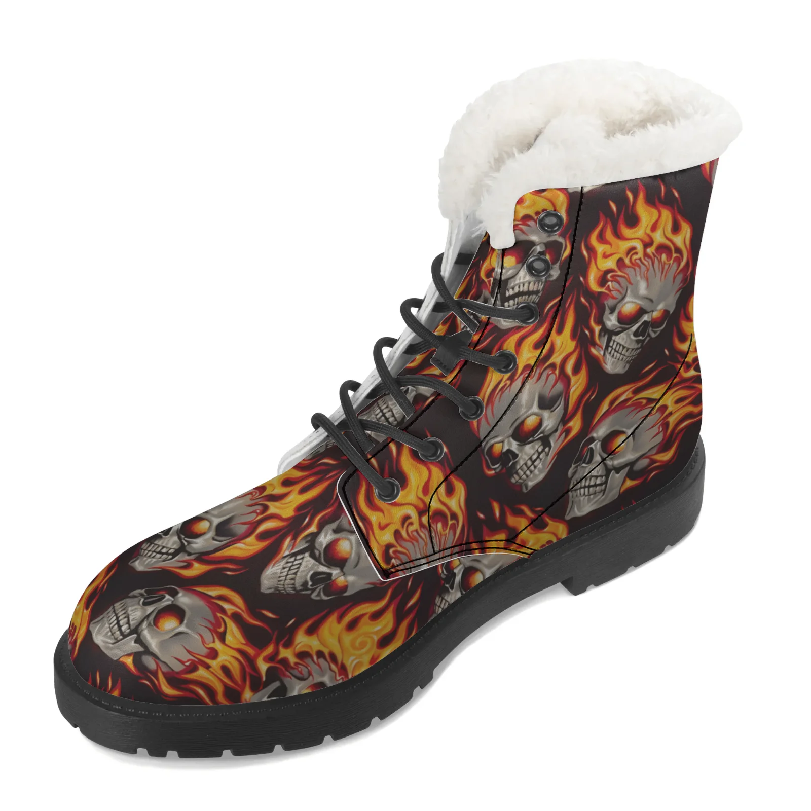 Botas de Neve com Padrões de C - Men Shoes Eu To Us Size avaliação e preço