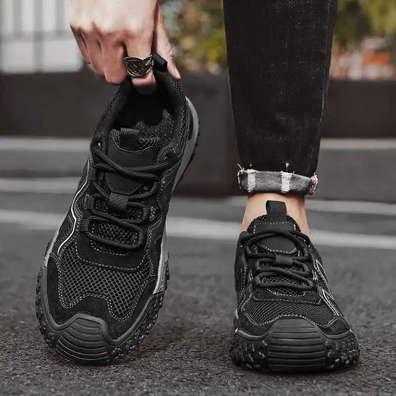 Sapatos de plataforma de verão - Men Shoes Sneakers avaliação e preço