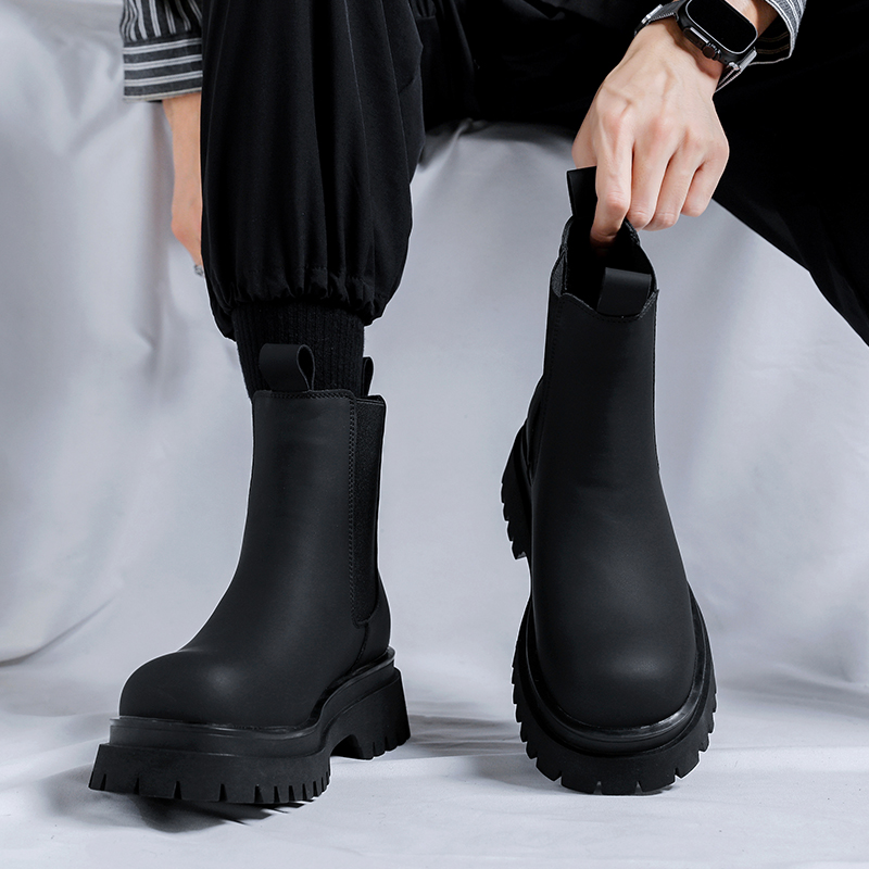 Botas Chelsea de Cano Alto Pre - Men Shoes Brands avaliação e preço