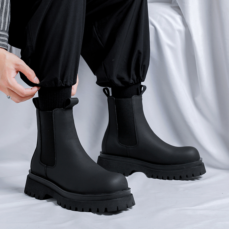 Botas Chelsea de Cano Alto Pre - Men Shoes Brands avaliação e preço