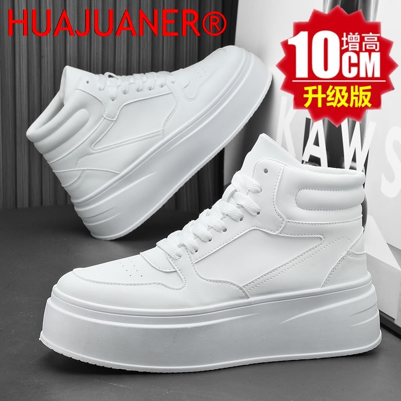 Tênis Masculino de Cano Alto c - Men'S Shoes Comfortable Walking avaliação e preço