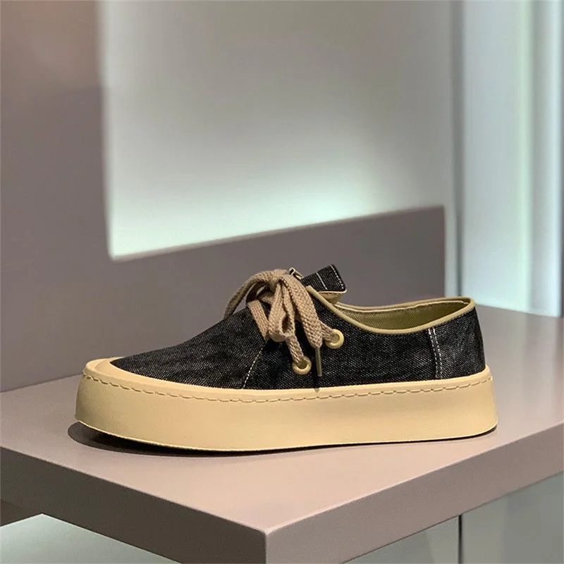 Chunky dedo do pé redondo têni - Men Shoes Offer avaliação e preço