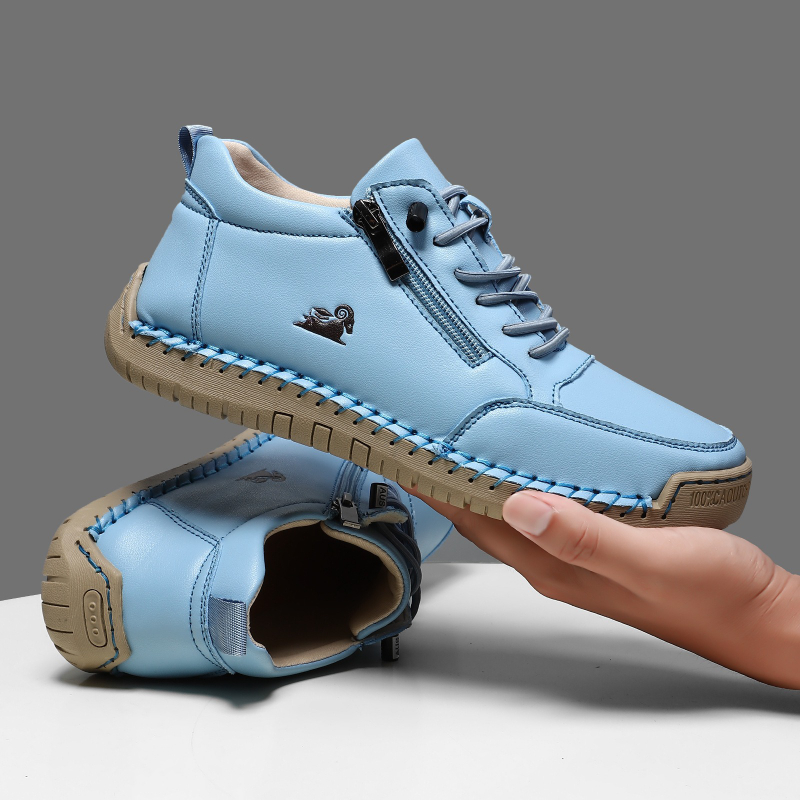 Tênis feminino de couro artesa - Men Shoes On Sale avaliação e preço