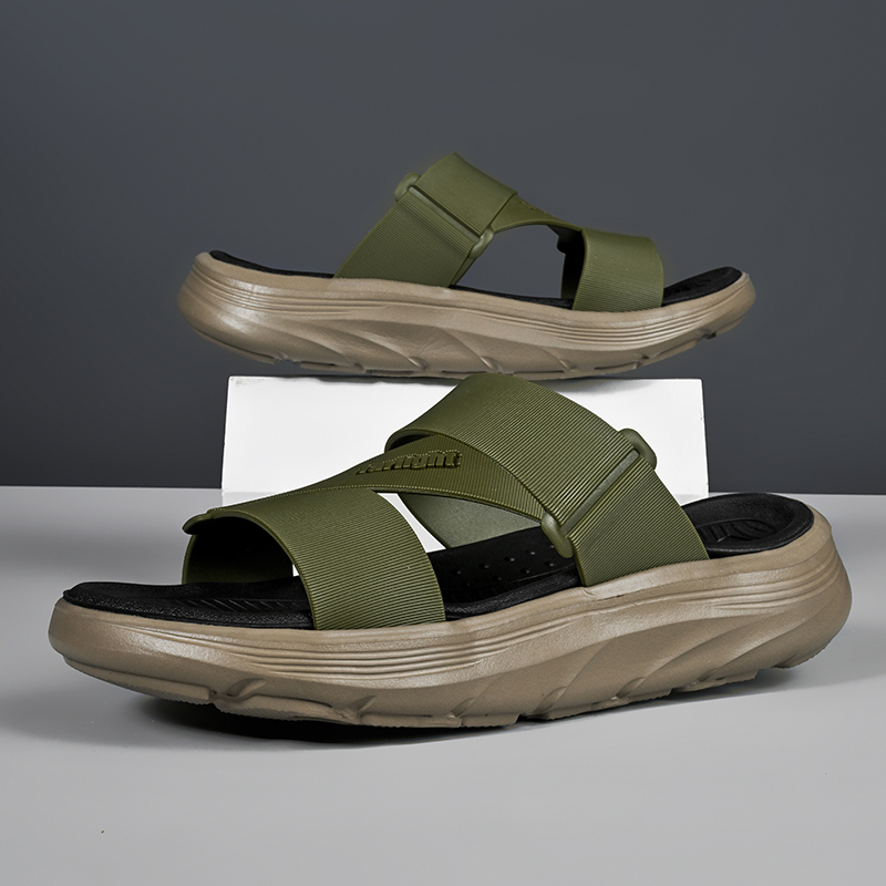 Novas Sandálias Masculinas de  - Men'S Shoes Comfortable Walking avaliação e preço